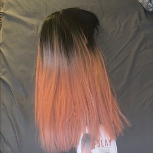 Pink and black ombré wig BRAND NEW (with tag)